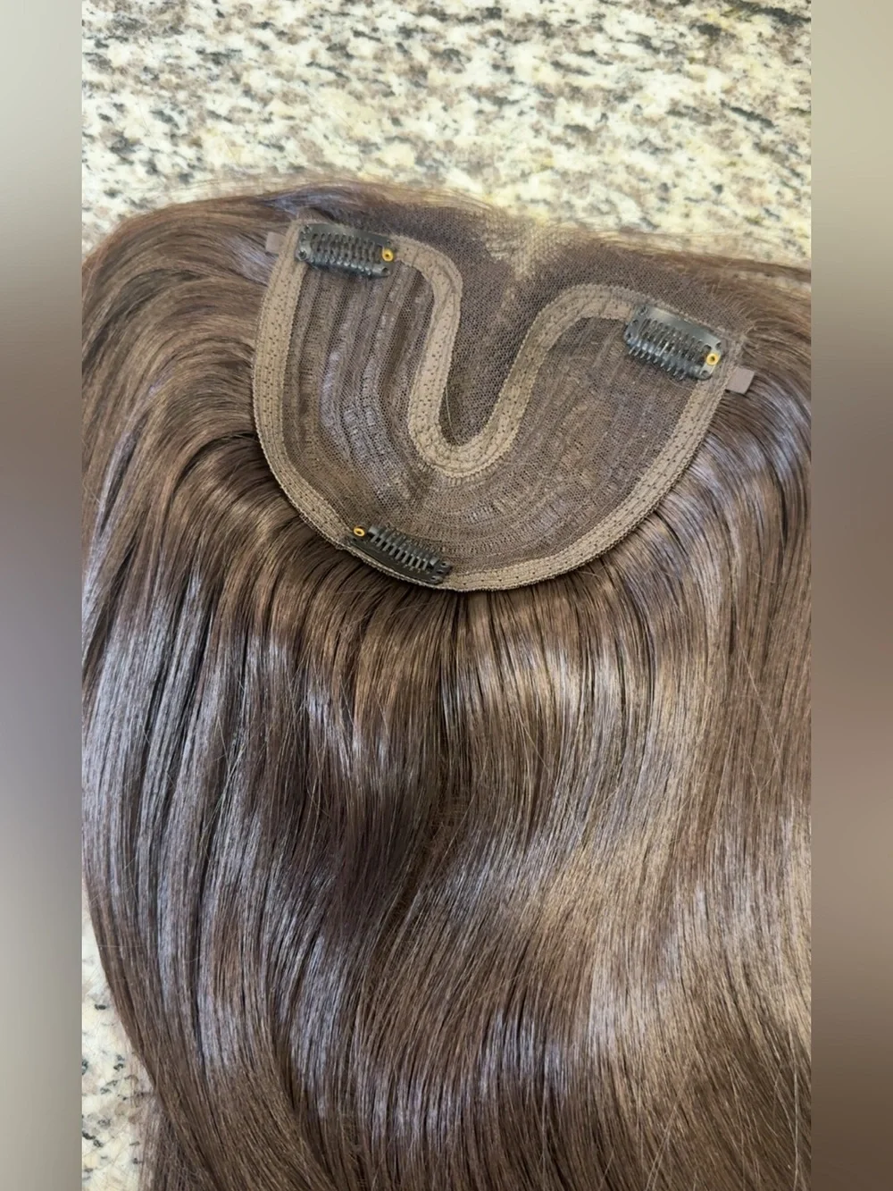 Isaic Hair Toppers for Women 18 Inch Synthetic Hair Pieces, 360° Clips In